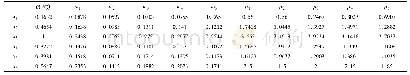 表1 基于层次分析法的犹豫模糊语言包络分析模型获得的各个参数值