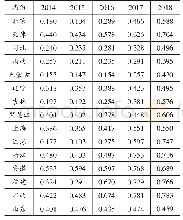 表2 各省份区域创新效率测度结果