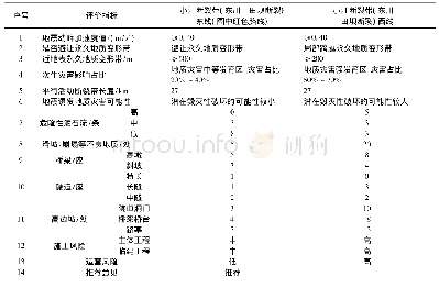 表2 阿旺至东川段断层东、西侧路线方案比选