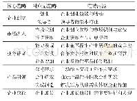 表4 主轴性编码形成的核心范畴