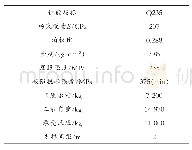 表2 安全通道计算机模拟分析的参数设置