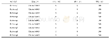 表1 计算机硬件配置及操作系统信息