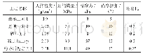表1 土体材料物理力学属性