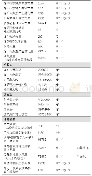 表1 方案一处理量10tph热工计算