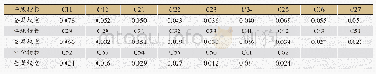 表7 ANP主观权重结果