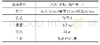 《表2 热防护服参数：应用于高温特种环境的人体热防护服研发与实验》