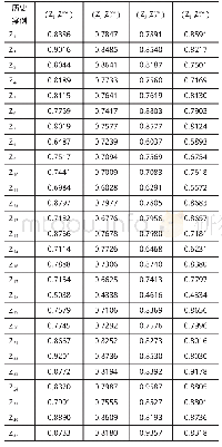 表4 Sim(Zinow,Zj）的计算结果