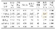 表2 姚桥煤矿数值模拟岩体力学参数