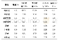 《表3 岩层模拟参数：大采高工作面锚杆支护巷道局部冒顶机理研究》