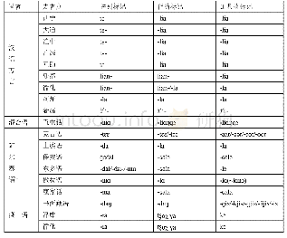 表2 汉语方言和民族语并列、伴随、工具格标记使用情况