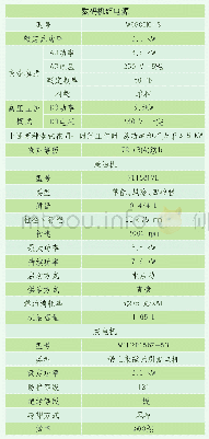 表2 柴油机发电机系统：山区“光伏+储能+柴油发电机”微电网方案介绍