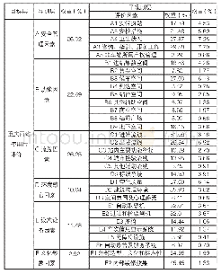 表1 0 由AHP法求得的旅客评价指标权重