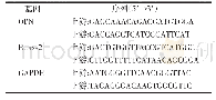表1 RT-PCR引物序列