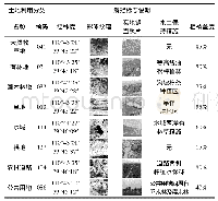 表1 土地利用解译标志说明