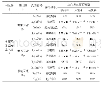 表1 土石坝渗流风险评价体系