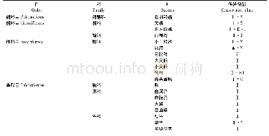 《表3 民权黄河故道国家湿地公园国家重点保护鸟类名录》