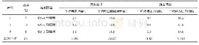 表6 实施情况总表：油藏新型剖面治理技术的研究与应用