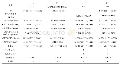 表3 中介效应检验———发电能源消费结构