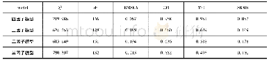 表2 验证性因子分析检验区分效度