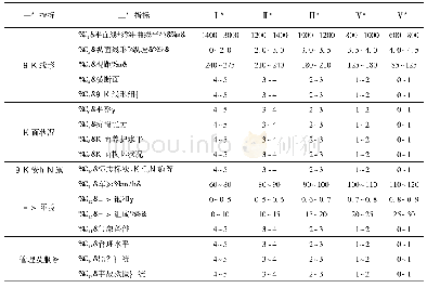 表1 高速公路路段安全评价体系