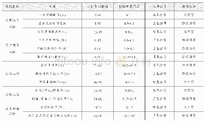 表4 J集团2018年风险预警状态