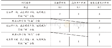 《表5 综合安全状态评分表》