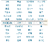 《表3 文本信息分类的概念化》