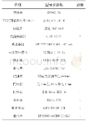 表1 移动式工控示教机控制系统硬件选型参数表