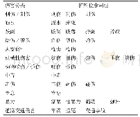 表1 伤害检索词扩展词表