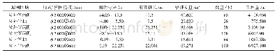 表1 SAR图像信息表：东西通道工程基坑开挖及其下方原水管保护施工措施