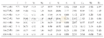 《表2 黑彩能谱分析结果（wt.%)》