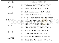 表2 荧光定量所用引物：丁酸钠、益生菌和酶制剂对白羽肉鸡生长性能、肠道健康及肠道微生物组成的影响