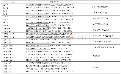 表1 本研究所用的引物：rhtA和tyrP对谷氨酸棒杆菌产L-丝氨酸的影响分析