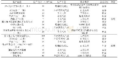 表3 中国在建和拟建PC项目一览表