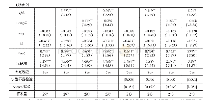 表2 基准模型和工具变量模型的估计结果