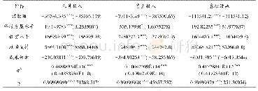 表3 第二阶段中国东部科技自主创新效率SFA回归结果