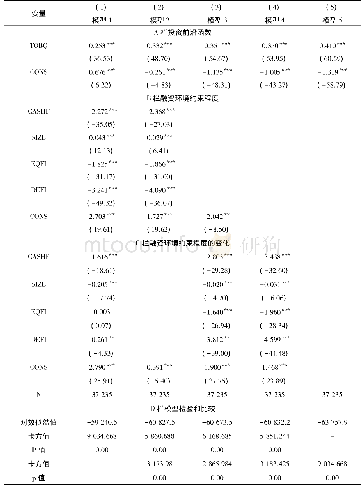 表3 异质性随机边界模型估计和检验结果