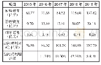 《表5 永辉超市2015-2019年期间费用》