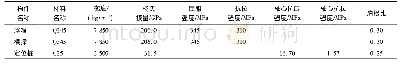 表1 模型材料参数：游艇码头定位桩桩长的确定方法