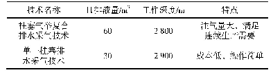 表3 柱塞气举复合排水采气技术与单一柱塞排水采气技术对比表