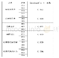 表1 性能指标对比：内容营销、品牌认同与消费者品牌忠诚