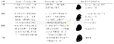 表2 Carstam-Olason分期与Shea简化图及择设手术