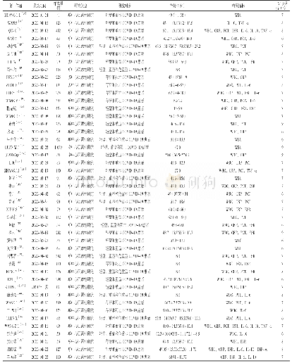 表1 纳入文献的基本特征及质量评价