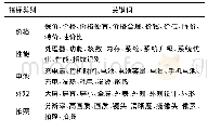 《表1 华为手机特征指标分类表》