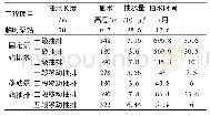 《表2 石板寨一号进口工区抽排水量》