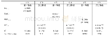 表6 公司治理、财务柔性与持续性创新检验结果