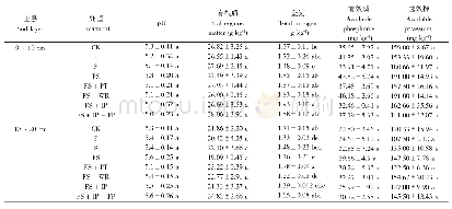 表4 翻耕和不同泡田方式对稻田土壤基础性质的影响