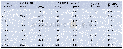 表1 注气量对冲砂效果及压力的影响表