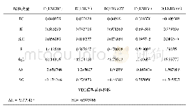 表3 交通基础设施规模与经济增长的VEC模型估计结果
