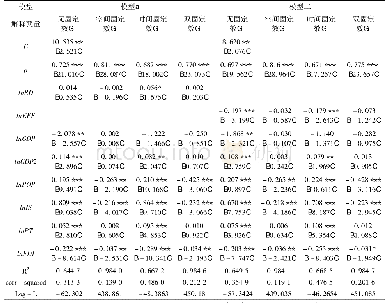 表3 空间滞后模型估计结果